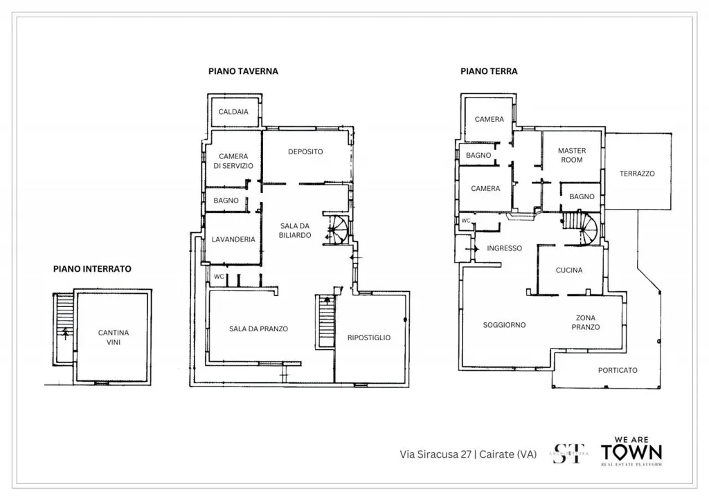 Plan - Luxury Villa with Pool in Cairate, Lombardy
