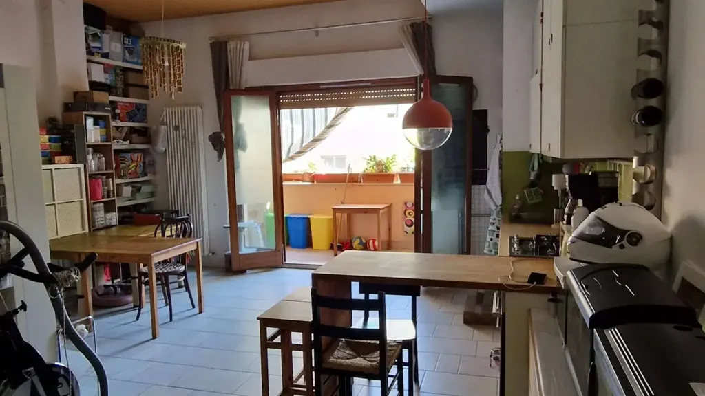 Köök - Loft Apartment with Terrace in Ancona