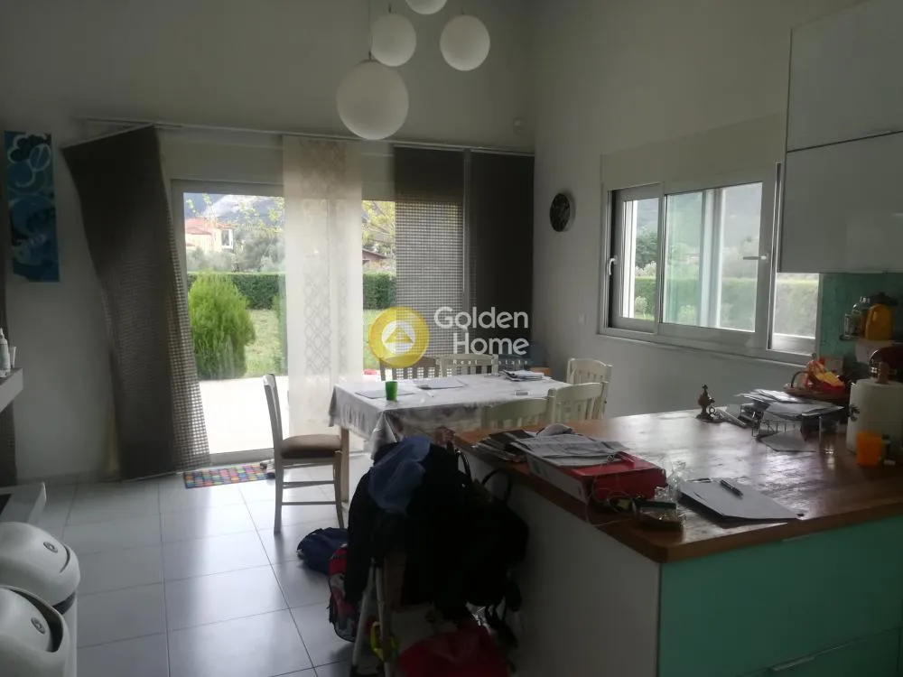 Cuisine - Modern Villa with Sea View in Tragana