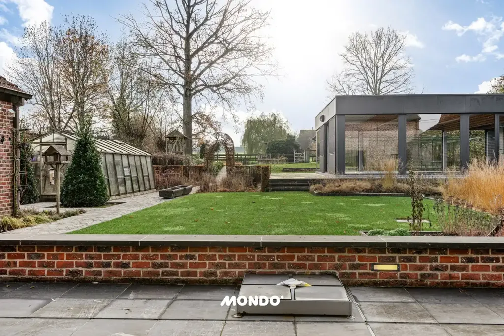 Garden - Estate with Indoor Pool near Brussels