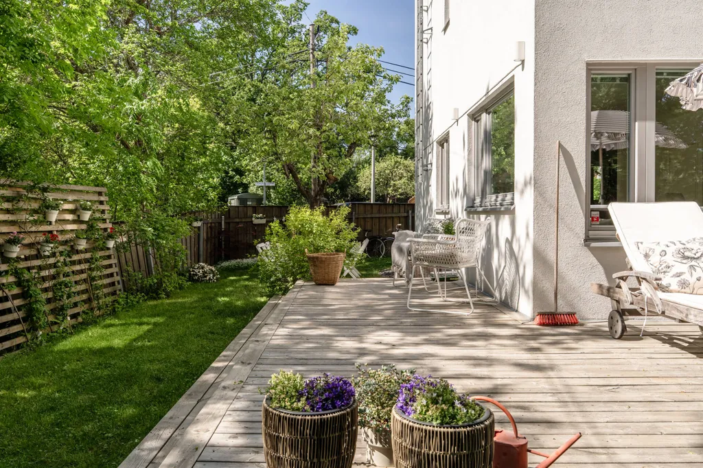 Jardin - Townhouse with Garden in Mälarhöjden