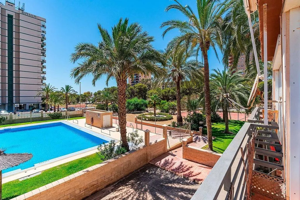 Pool - Apartment with Sea View in Aguadulce