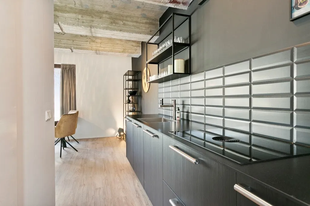 Köök - Shortstay Apartment in Eindhoven Centre