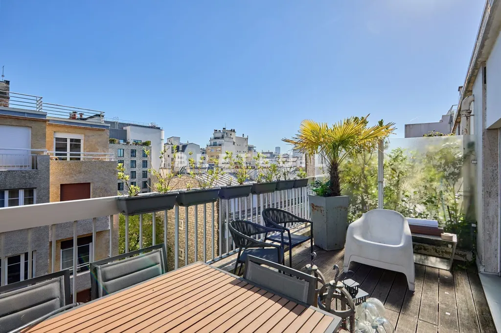 Terrass - Duplex with Balcony in Javel