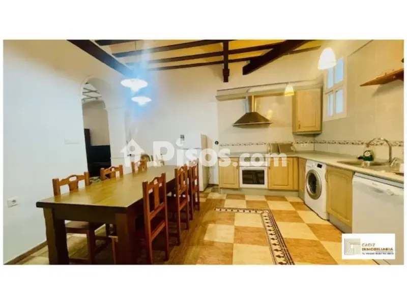 Cuisine - 3-Bed Apartment with East View in Cádiz