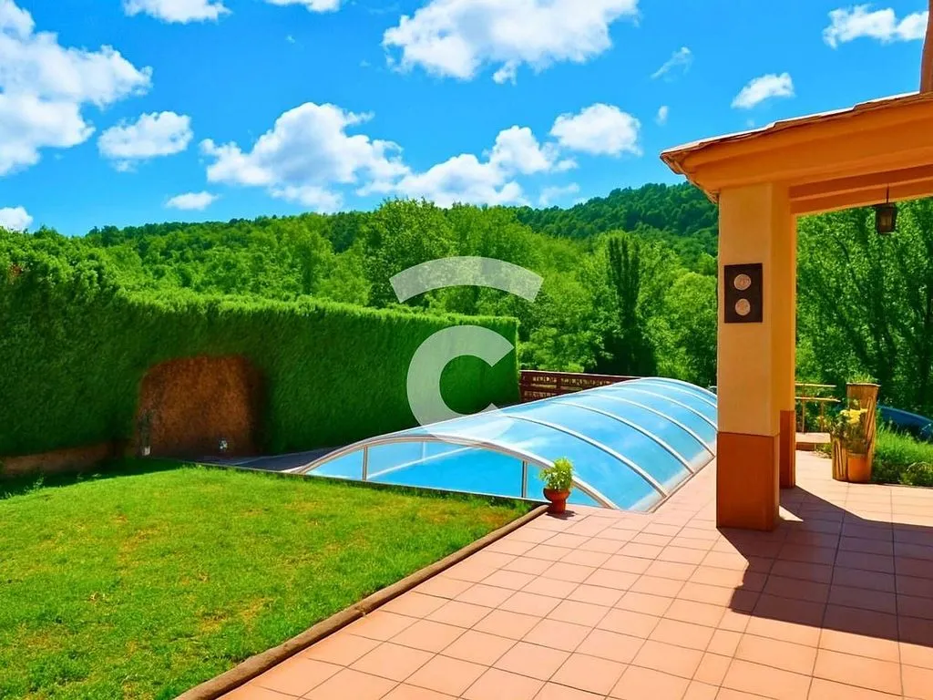 Bassein - House with Pool and Terrace in Sant Agustí de Lluçanès