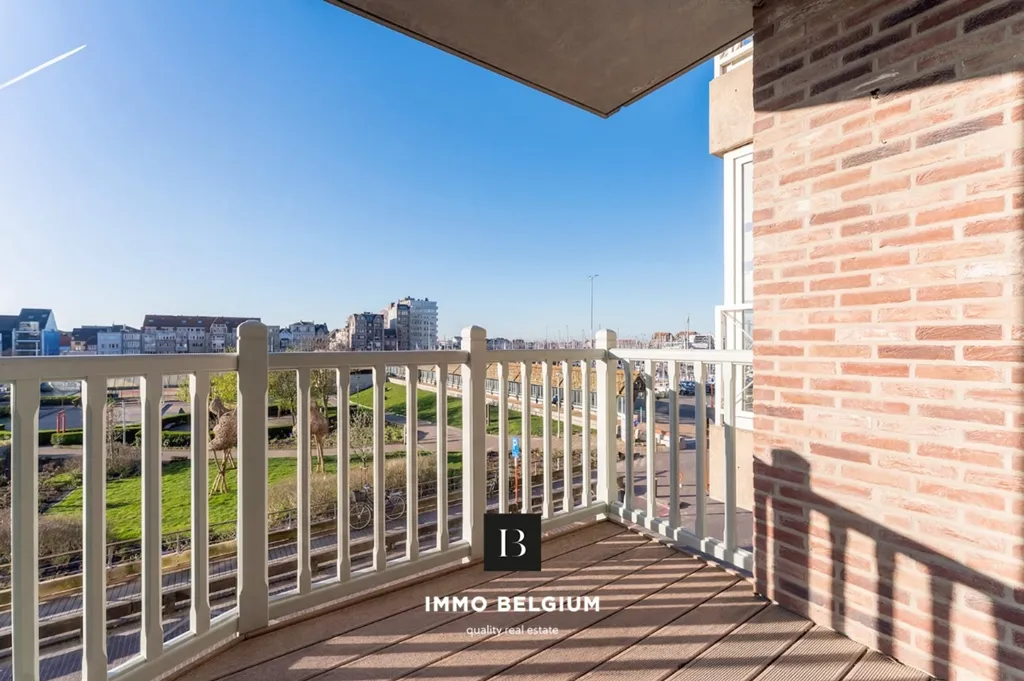 Balcon - Appartement avec terrasse au soleil à Blankenberge