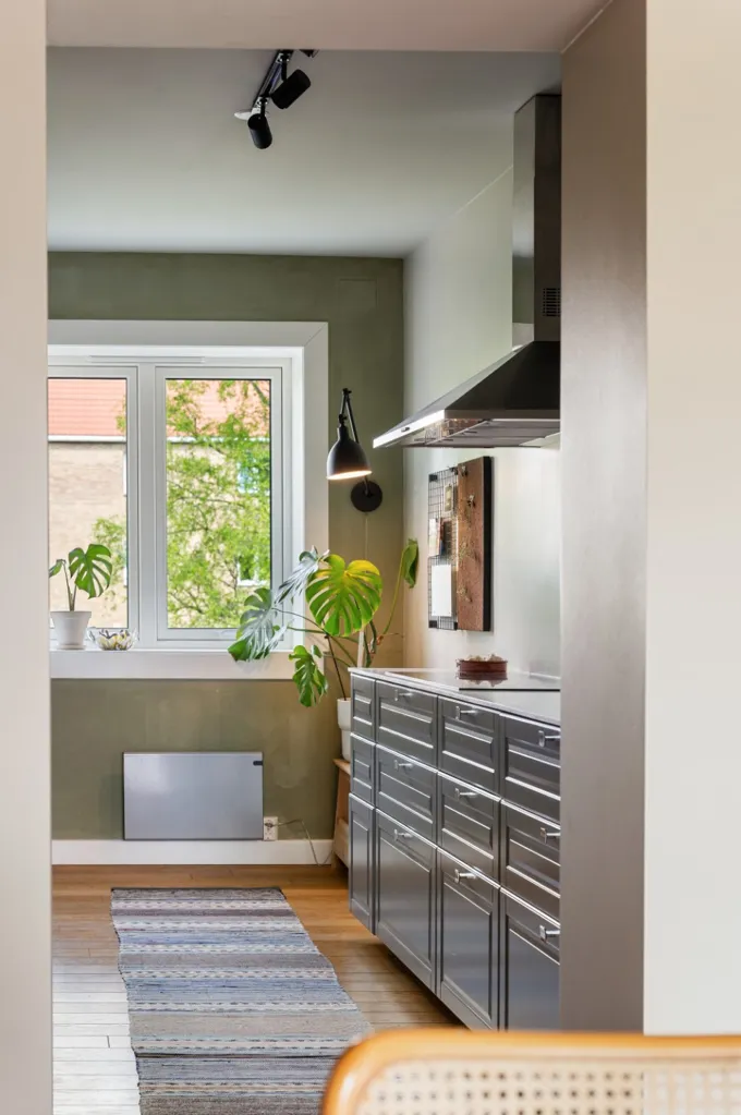Köök - 3-Bed Apartment with South-Facing Balcony in Lille Ekeberg