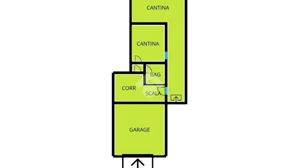 Plan - Panoramic Apartment with Garden in Civitanova Marche