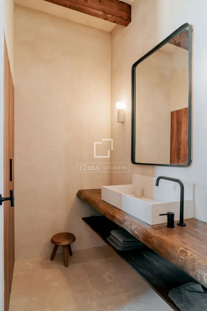 Salles de bain - Renovated Townhouse with Pool in Es Llombards
