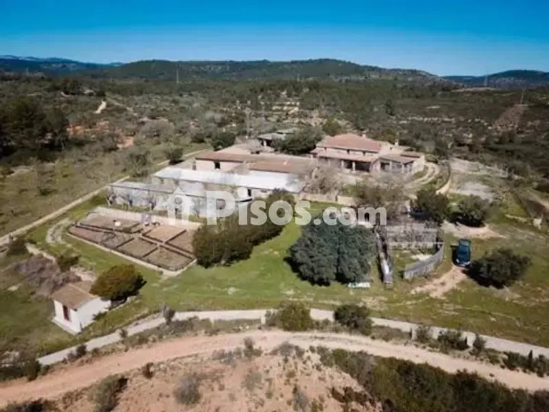 Vue aérienne - Rustic Farmhouse with Pool in Les Coves de Vinromà