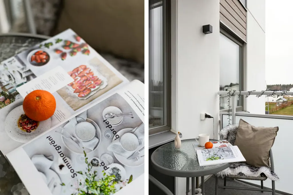 Balcon - Modern Flat with Balcony in Karlssons Äng