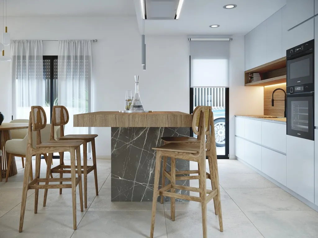 Cuisine - Detached Villa with Pool in Altaona, Murcia