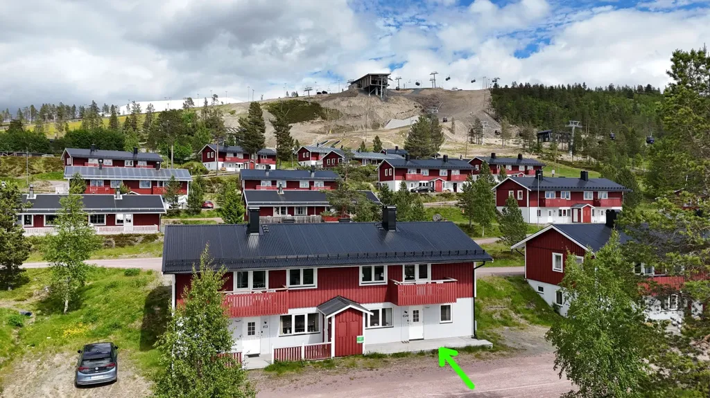 Õhuvaade - Apartment with Ski Storage in Idre Fjäll