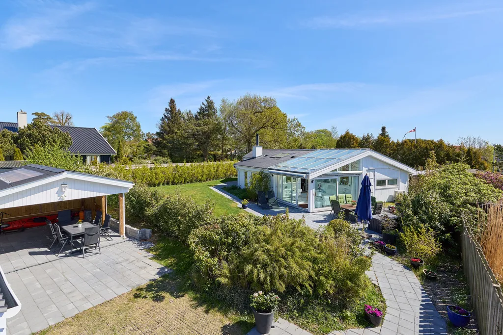 Õhuvaade - Renovated Villa with Garden in Gilleleje