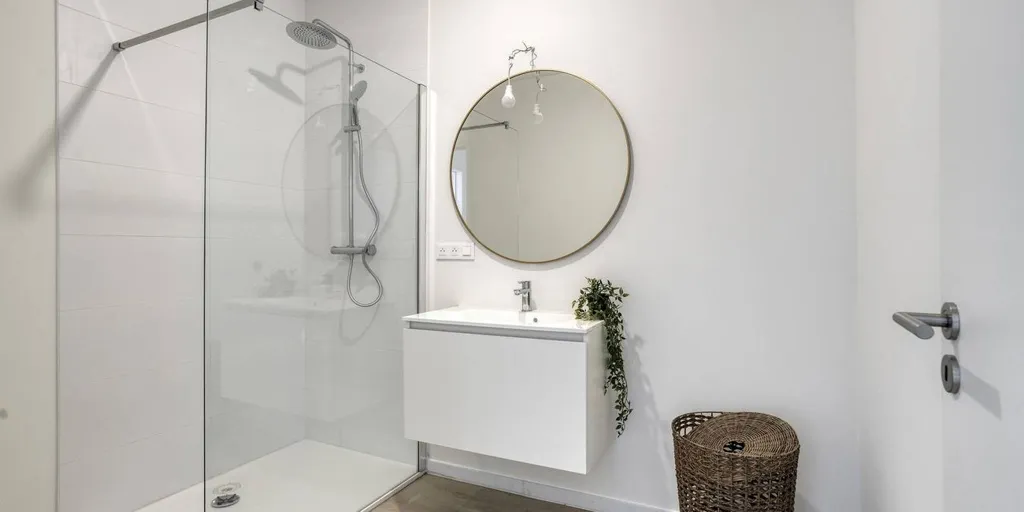 Salles de bain - Appartement avec vue parc à Boom