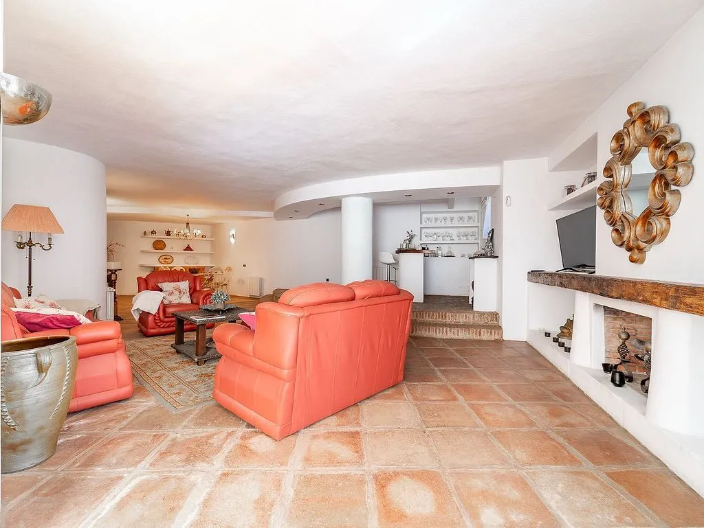 Living Room - Apartment with Pool and Terrace in Cabo Pino