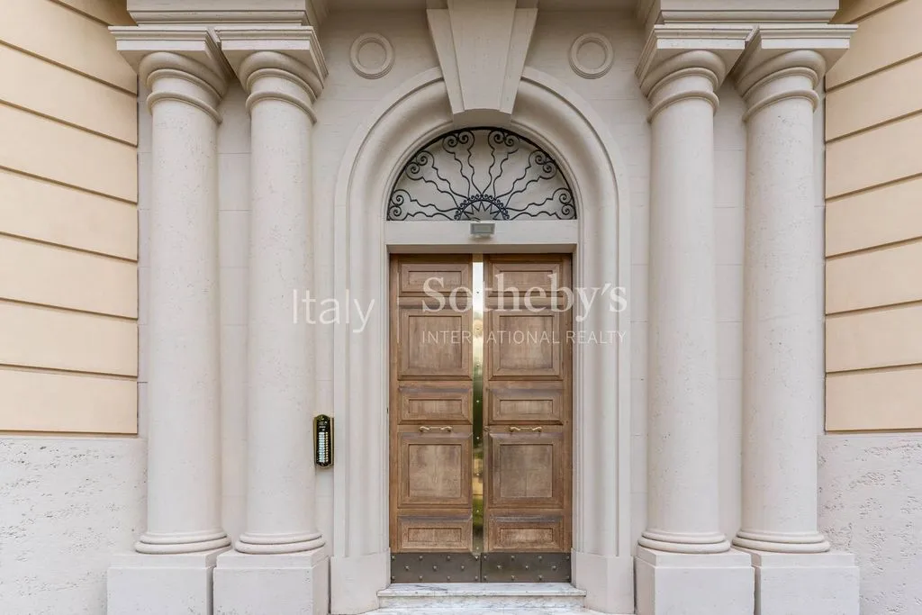 Entrée - Luxury Flat with Park View in Rome