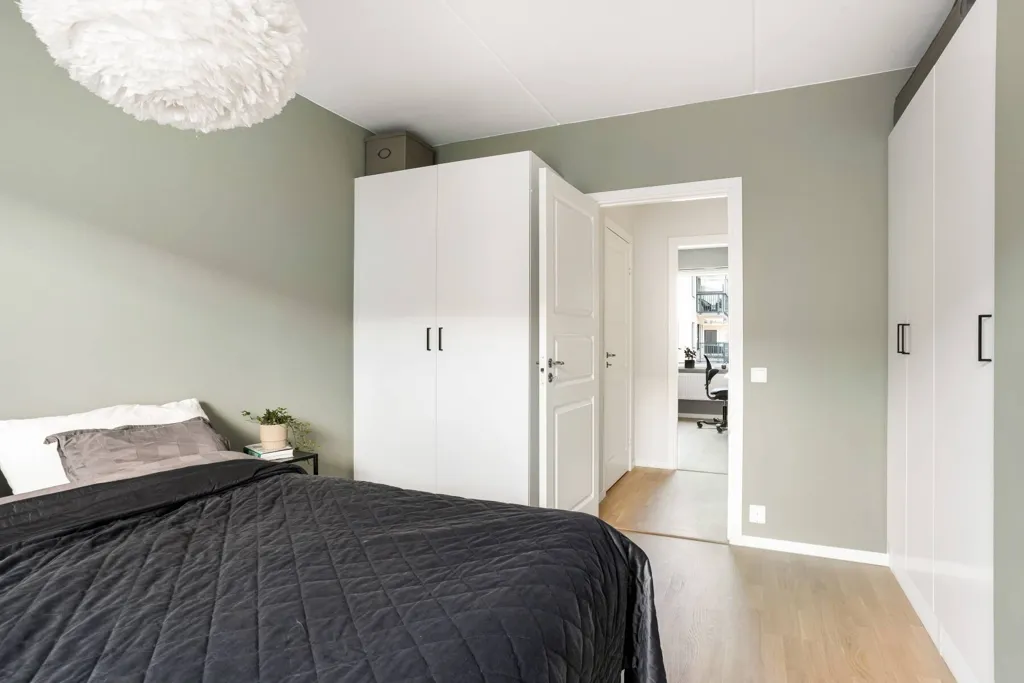 Camere da letto - Apartment with South-Facing Balcony in Barkarby