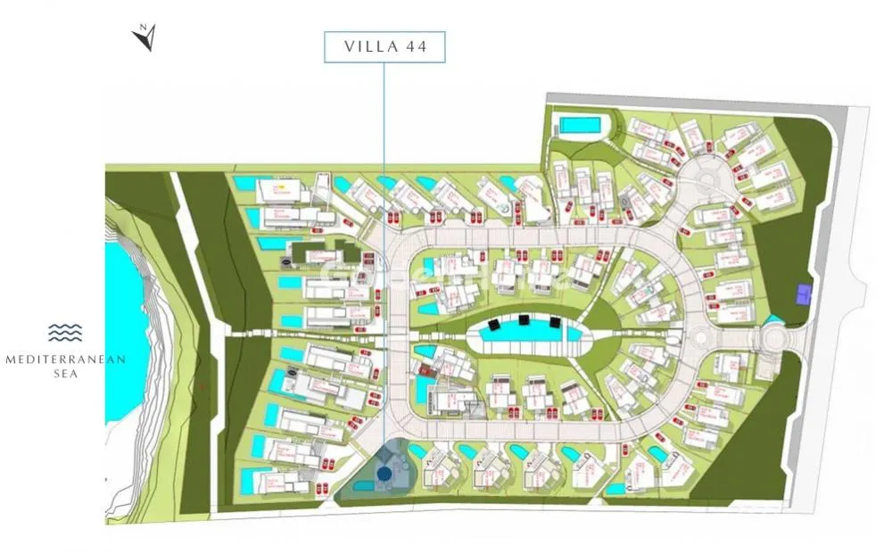 4-toaline maja asukohas GR