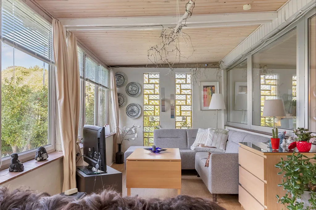 Soggiorno - Detached Villa with Garden in Tranbjerg J