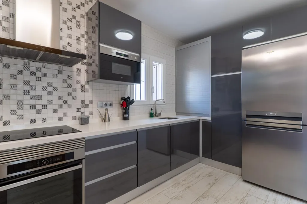 Köök - Renovated Villa with Pool in Dénia