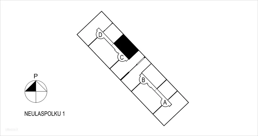 Plan - Spacious Flat with Sauna in Tapiola, Espoo