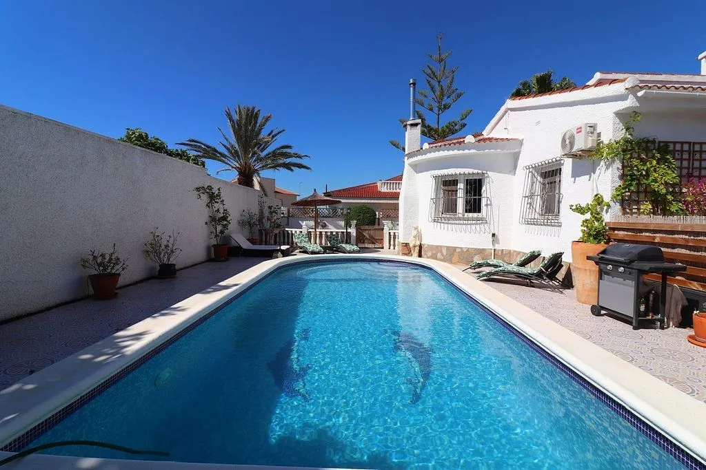 Piscina - Chalet with Pool and Terrace in Ciudad Quesada