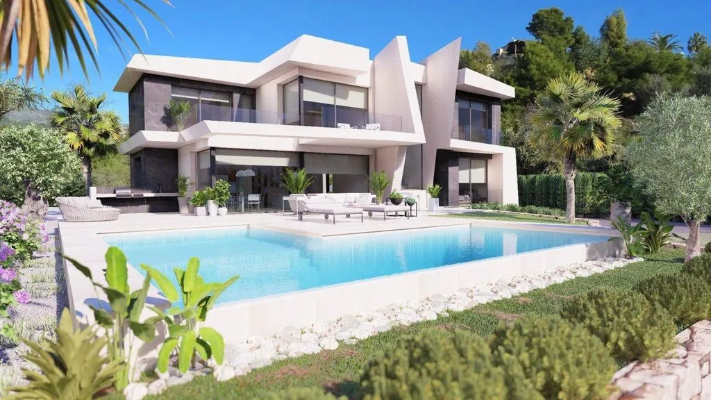 Pool - Luxury Villa with Sea View in Calpe