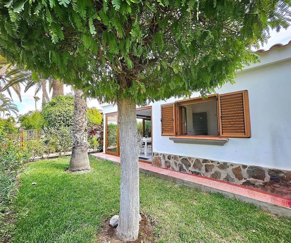 Jardin - Bungalow with Pool and Terrace in Maspalomas