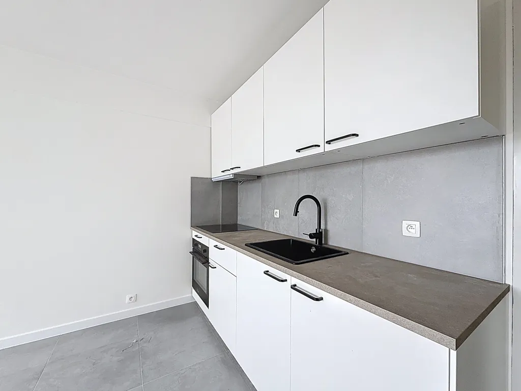 Cuisine - Studio Rénové au Centre de Koksijde