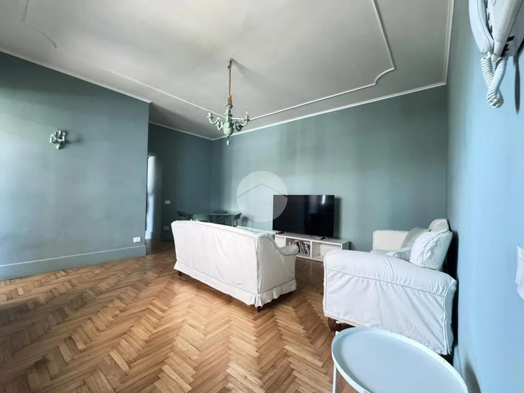 Séjour - Penthouse with Sea View in Naples