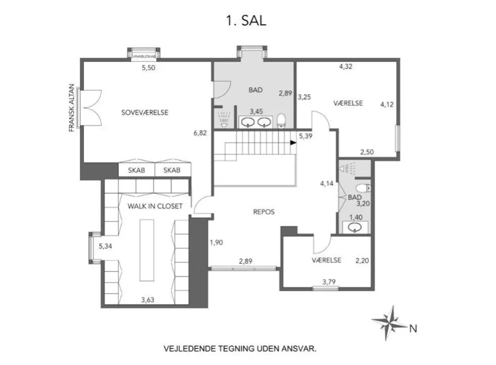 Plaan - Classical Villa in Ambassade Quarter, Hellerup