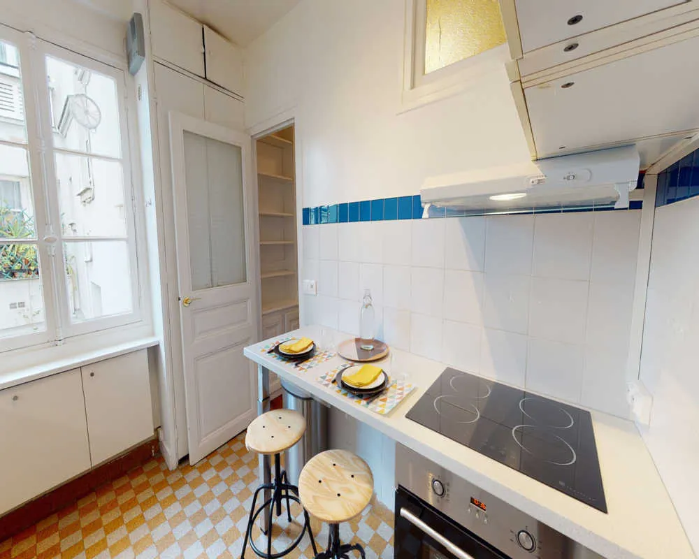 Cuisine - Chambre Meublée à Necker, Paris