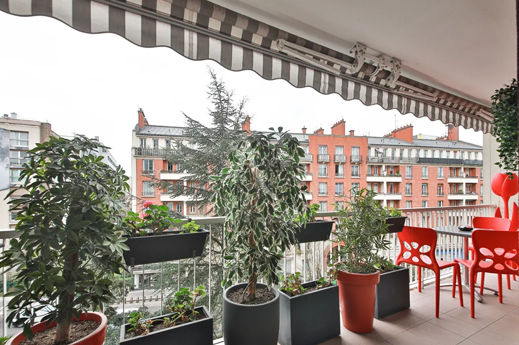Balcone - Traversant Paris Flat with Balcony in 13ème