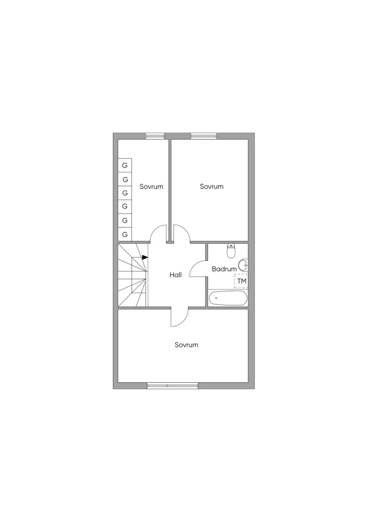 Plaan - Renovated Flat with Fireplace in Central Location