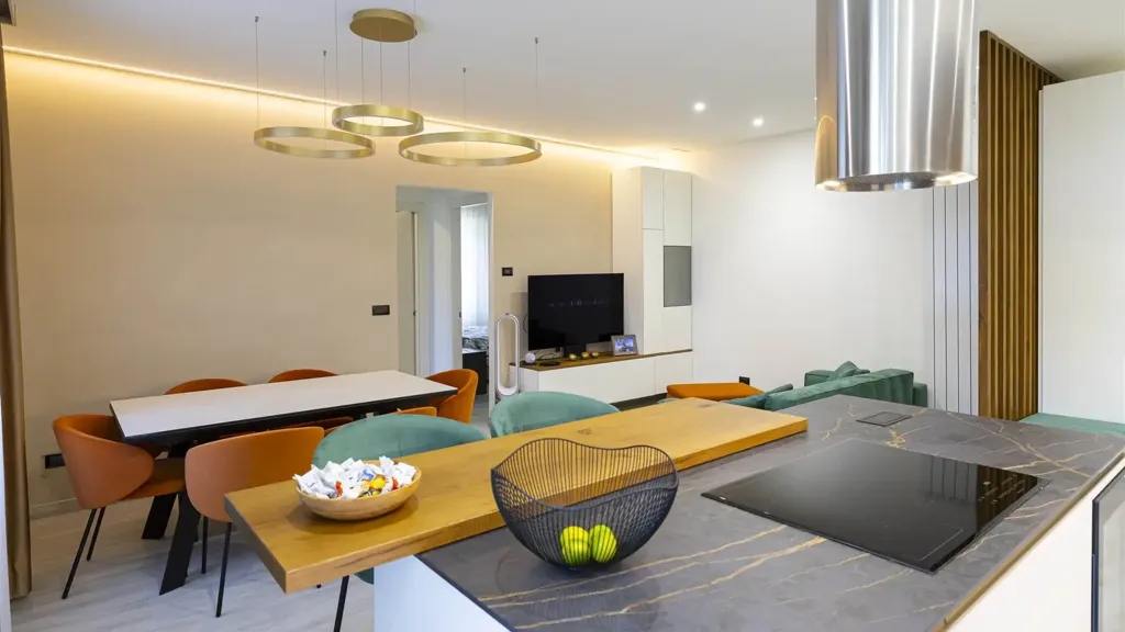 Cuisine - Modernised Triplex with Private Garden in Andora