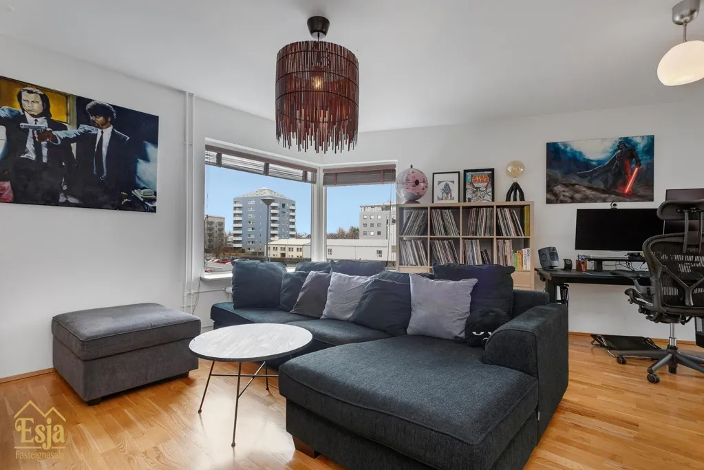 Soggiorno - 2-Bedroom Apartment with Elevator in Reykjavik