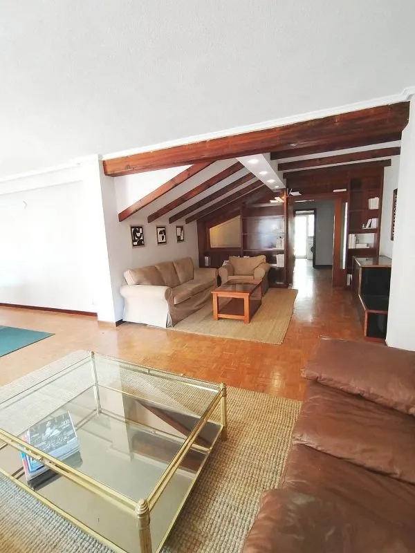 Living Room - Aménagé Flat with Balcony in Murcia Centre