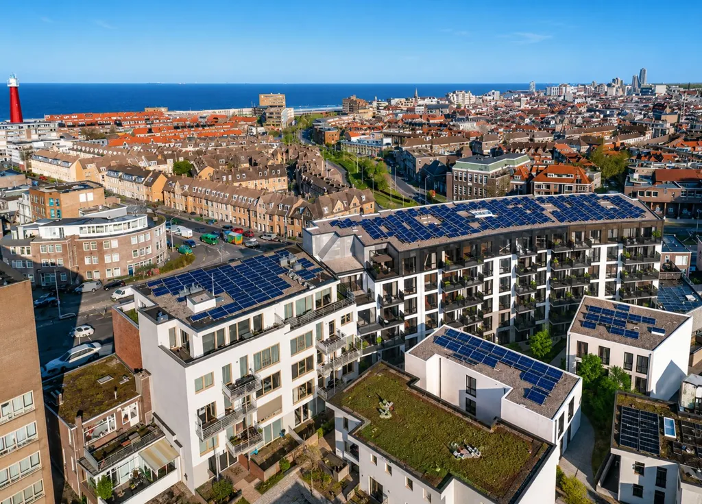 Õhuvaade - Studio Flat with Sea View in Scheveningen