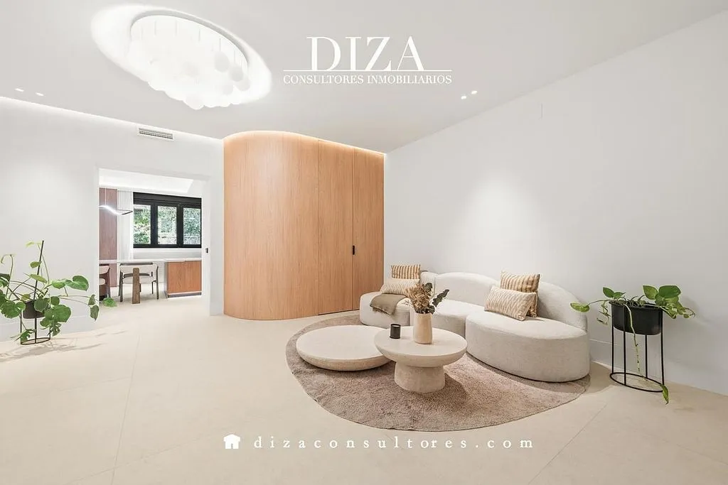 Séjour - Penthouse with Garden View in Salamanca