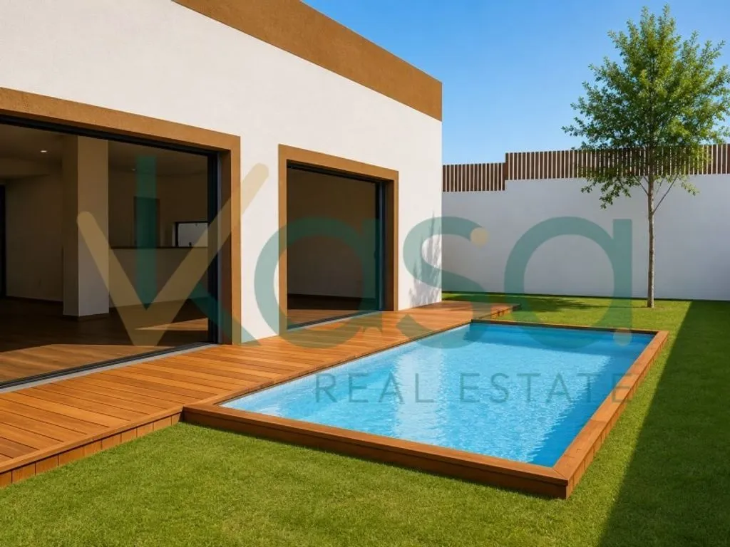 Piscina - Contemporary Villa with Pool in Quinta da Marquesa