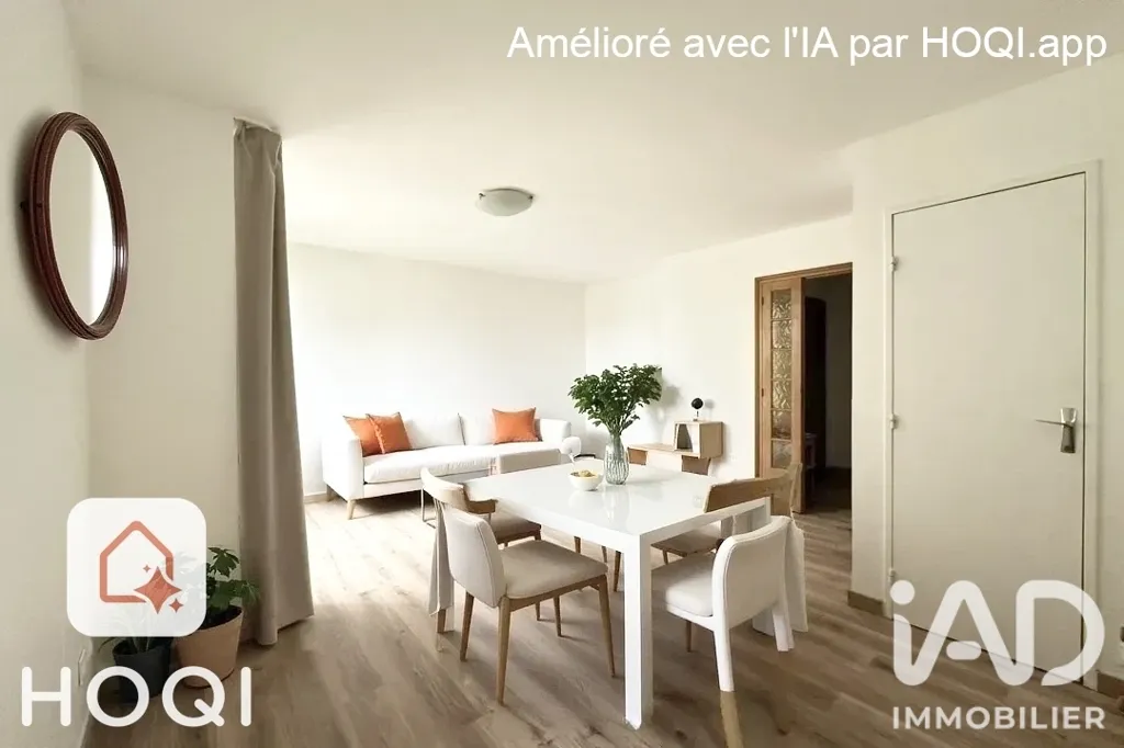 Sala da pranzo - Secure 4-Bedroom Apartment with Balcony in Gonesse