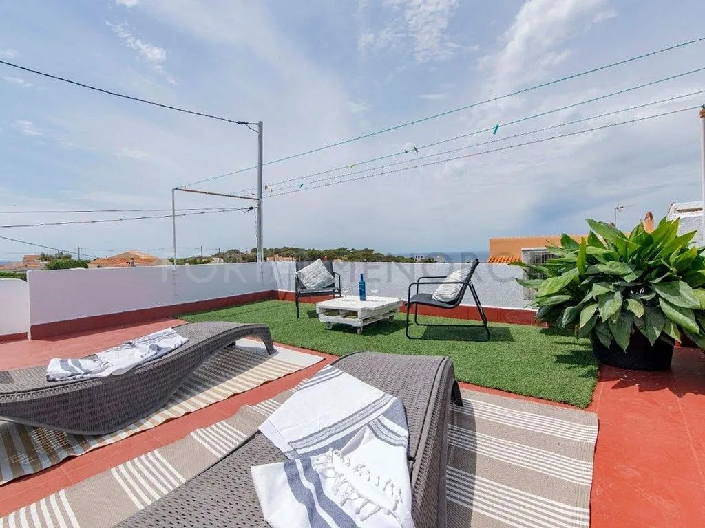 Terrasse - Chalet with Pool in Cala en Porter, Alaior