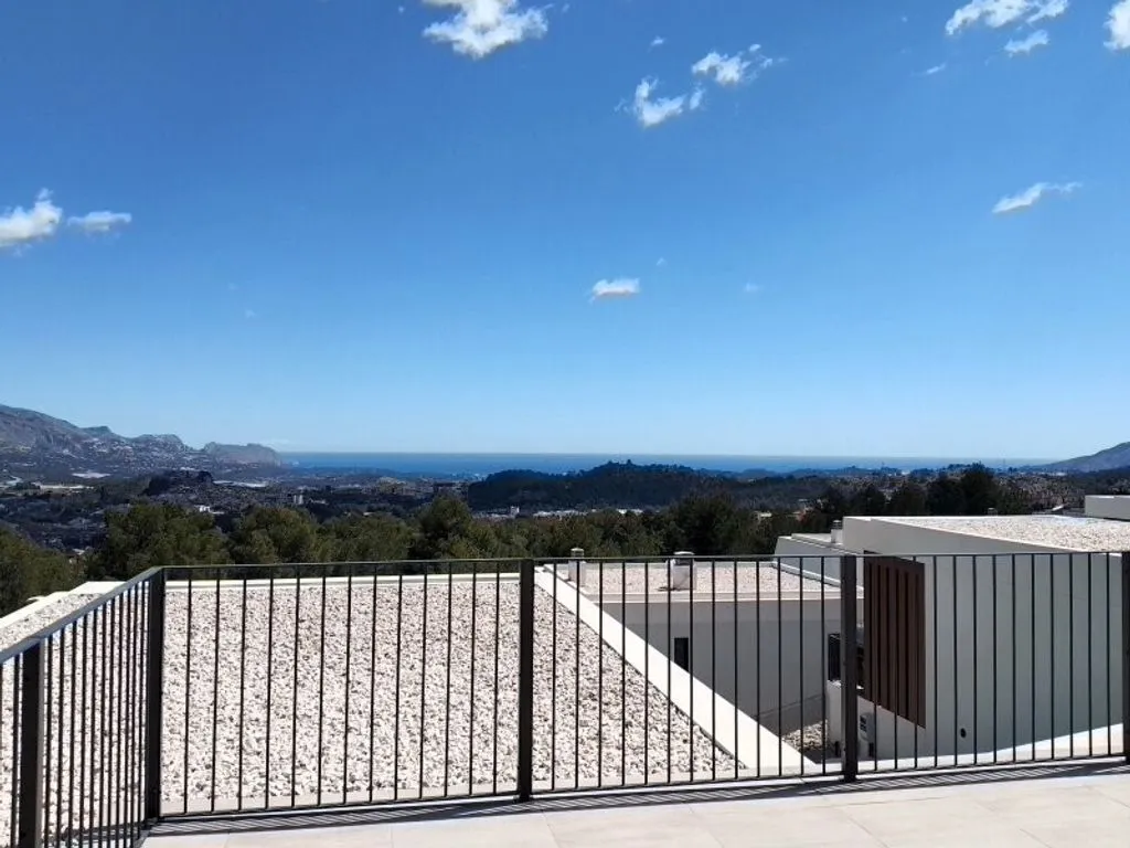 Terrasse - Luxury House with Pool in Polop, Valencia