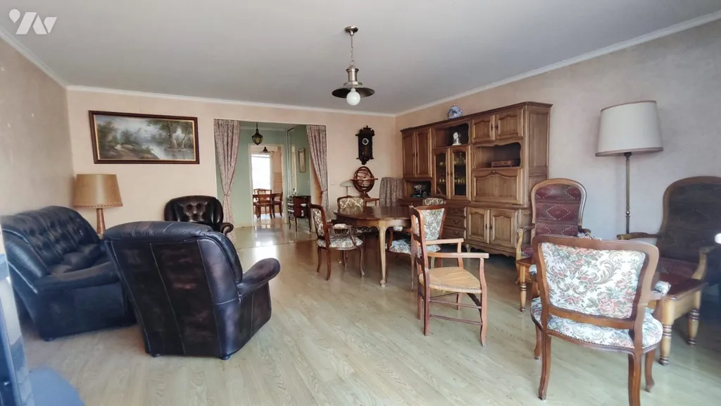 Living Room - Spacious 3-Bedroom Apartment with Terrace in Chambéry