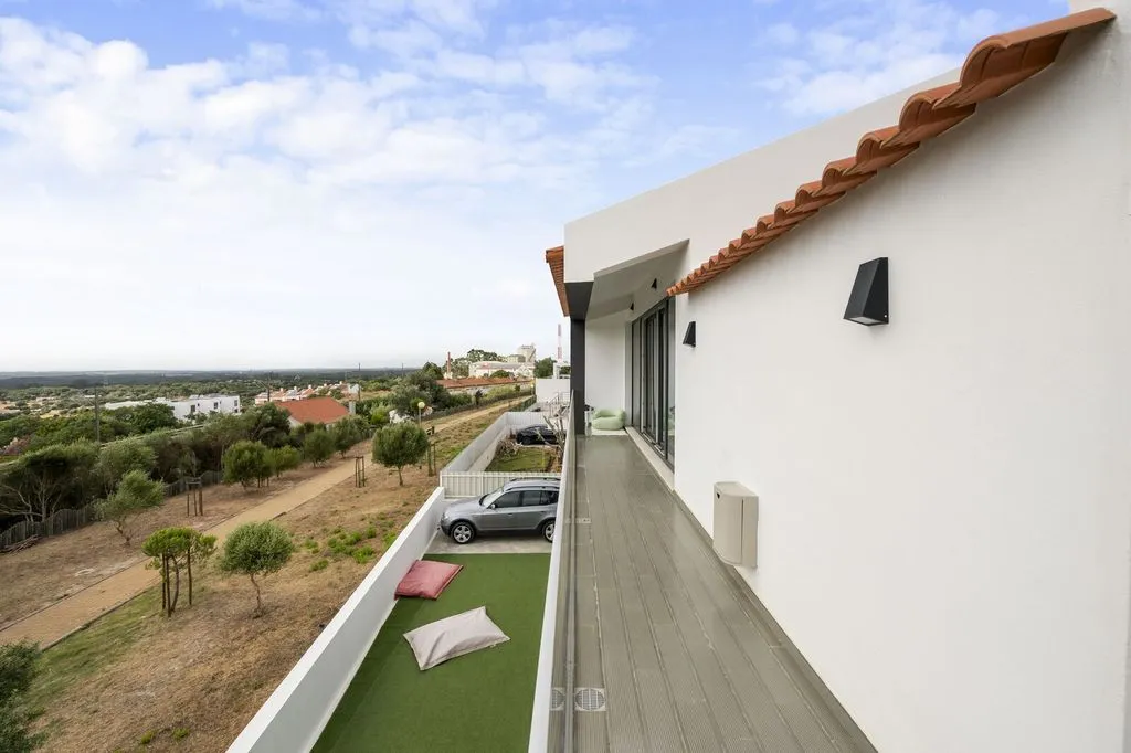 Terrasse - Modern Villa with Panoramic Views in Santiago do Cacém