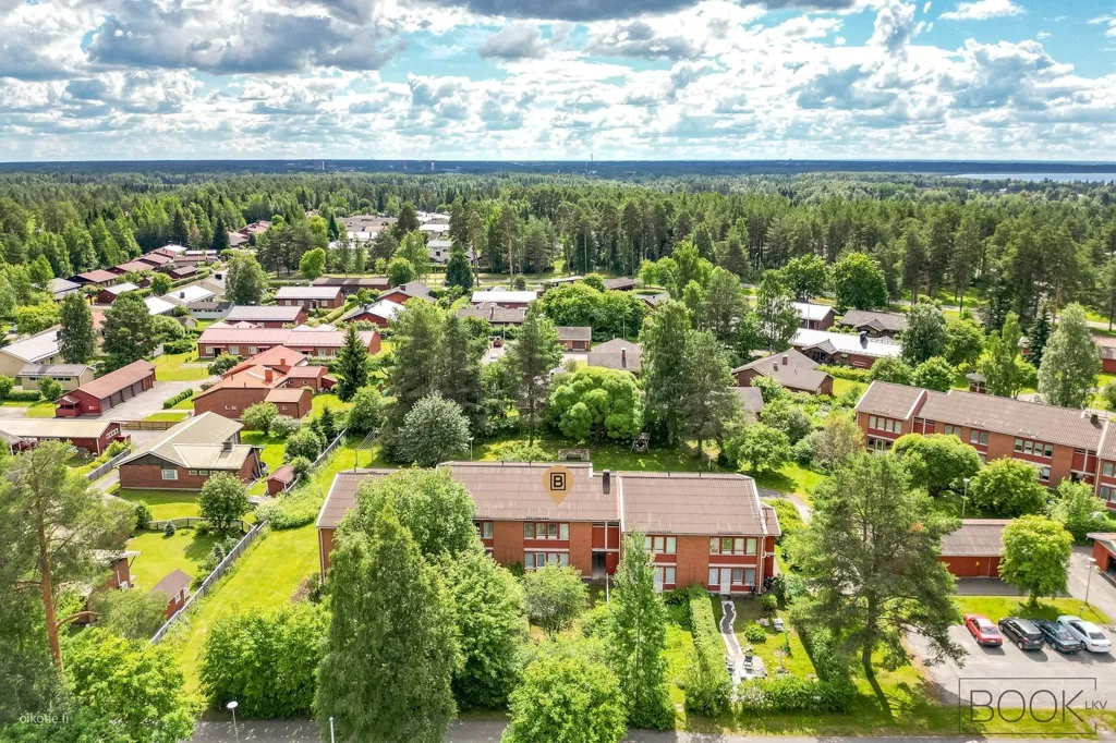 Vue aérienne - Spacious Apartment with Garden in Mäntylä, Oulu