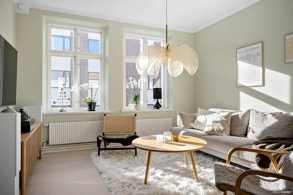 Elutuba - Charming Four-Room Apartment with Garden in Central Helsingborg