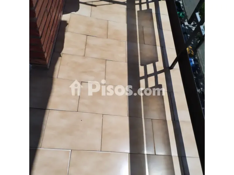 Balcony - Apartment with Terraced View in Logroño